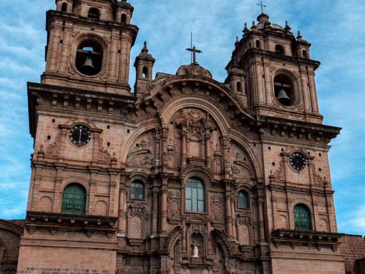 Iglesia de la Compañía de Jesus in Cusco Peru