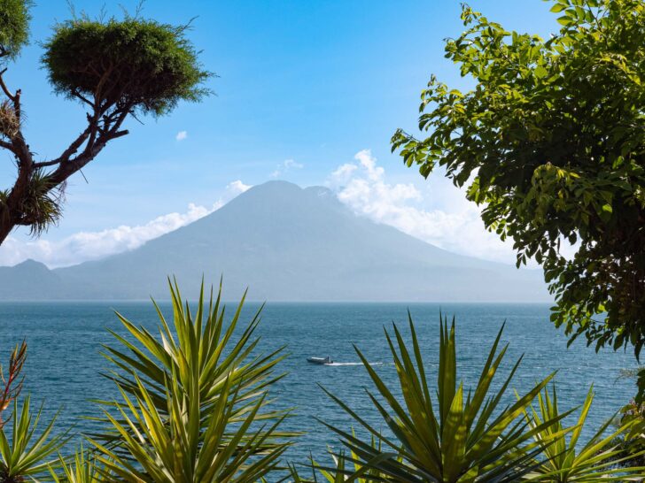 Views of Lake Atitlan Guatemala from Casa Del Mundo