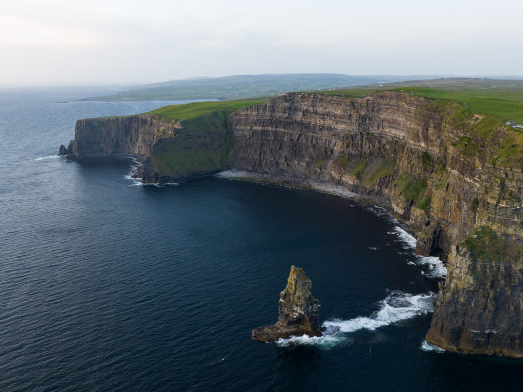 Massive sea cliffs