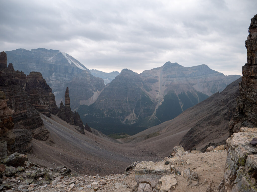 Paradise Valley as seen from Sentinel Pass, Canada