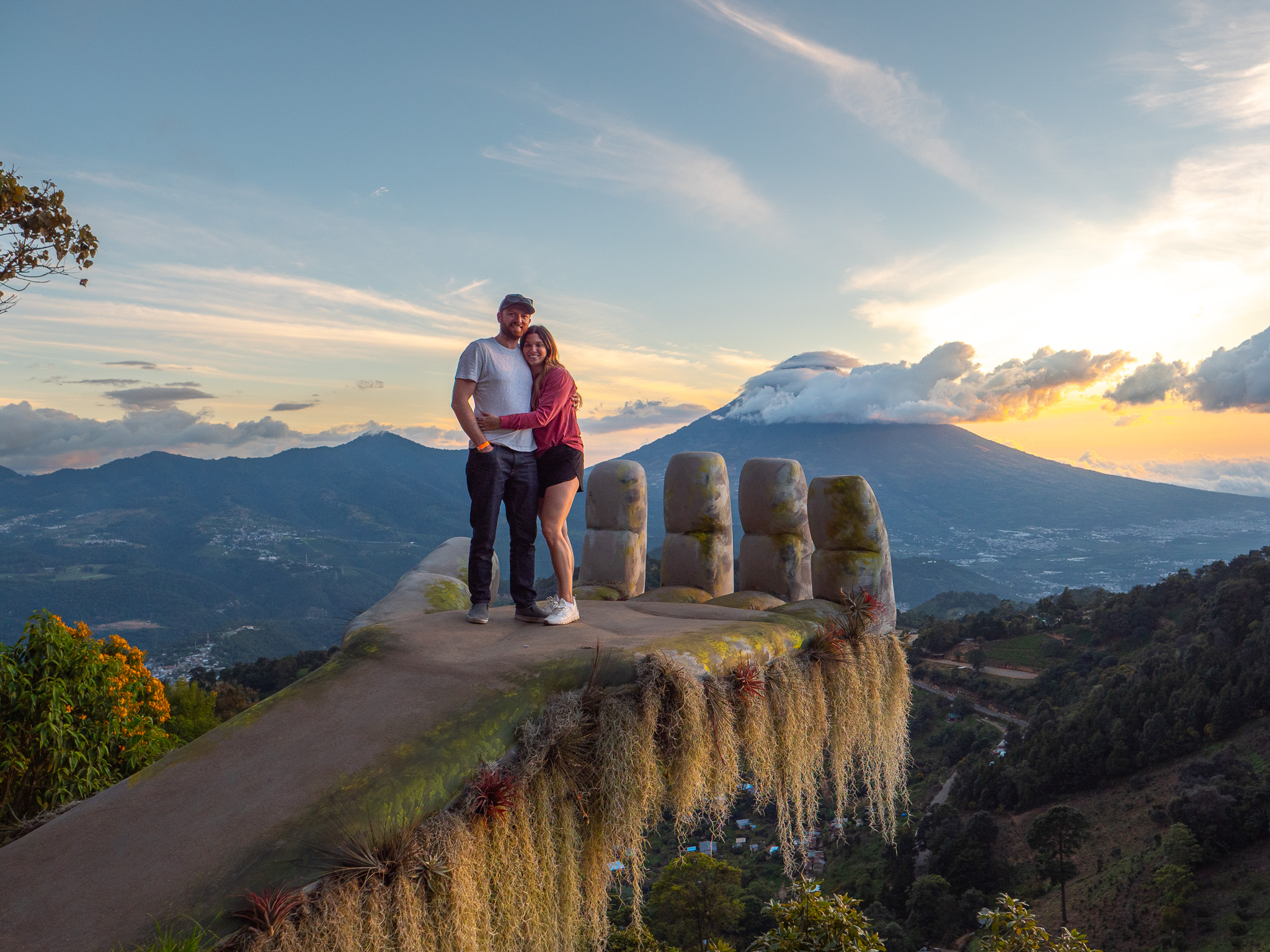Sunset at Hobbitenango