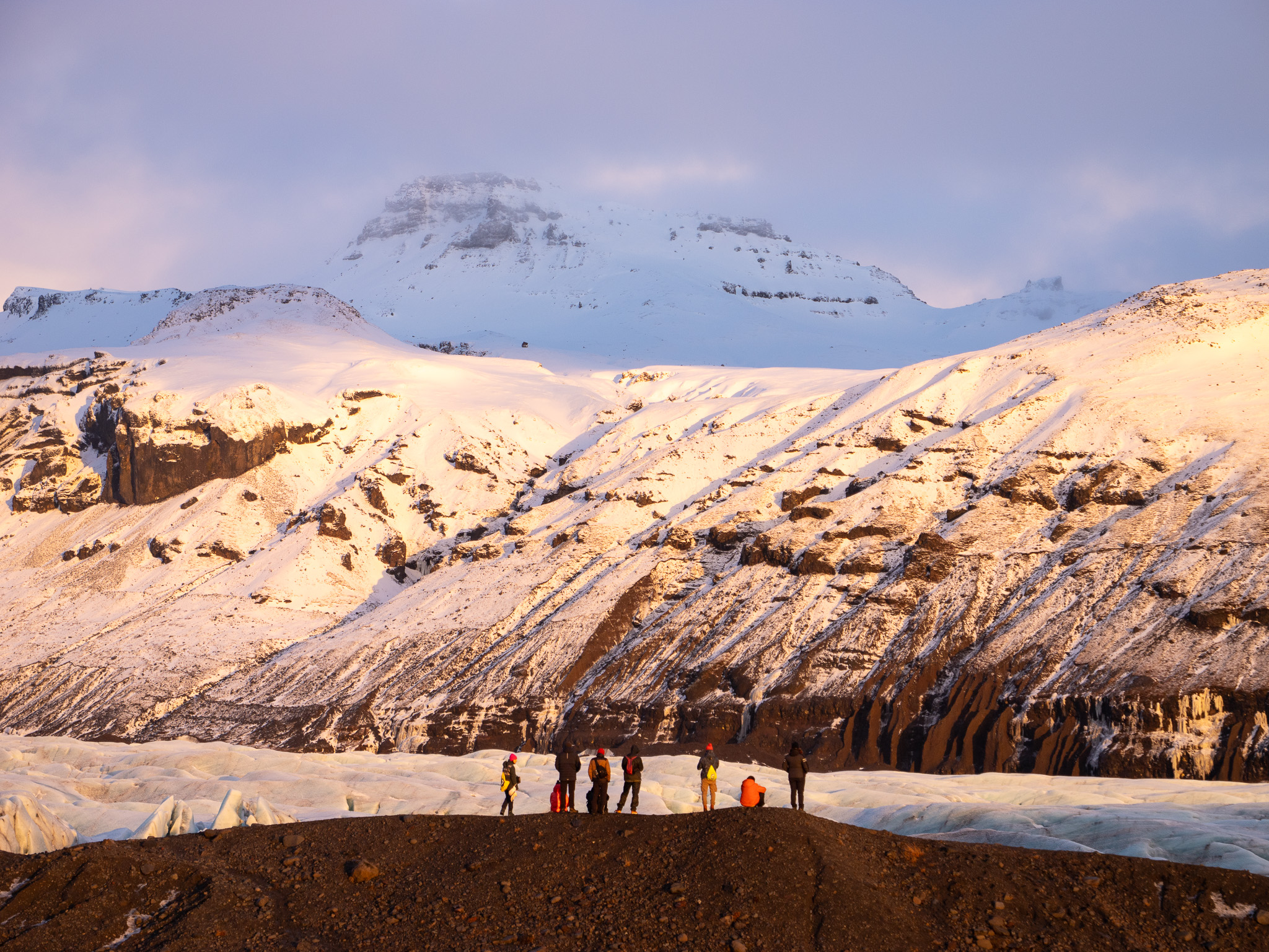 Svinasfellsjokull Glacier Ridge